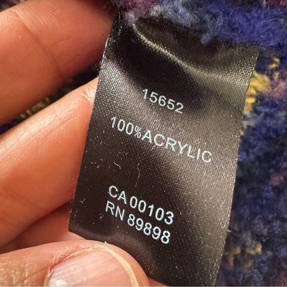 Parkhurst Maeve Pullover Multicolor Textured Crew Neck Sweater - Picture 4 of 9